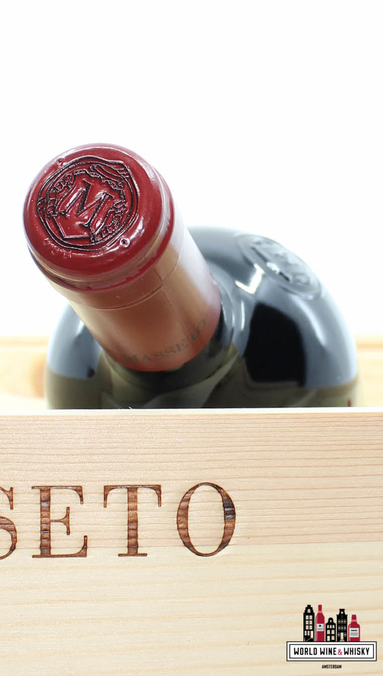 Tenuta dell Ornellaia Masseto 2015 (3-bottles OWC) - 100 Parker Points - WORLD WINE WHISKY 