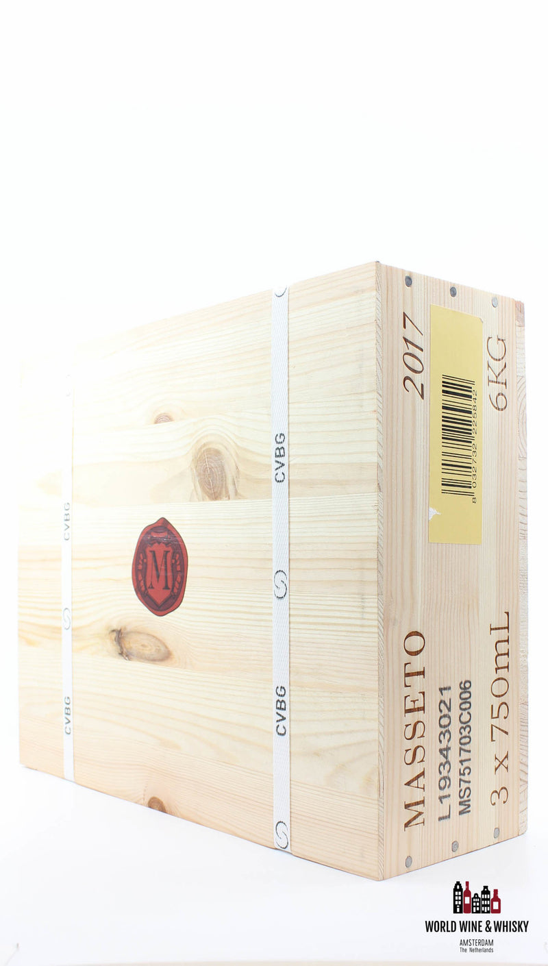 Tenuta dell Ornellaia Masseto 2017 (3-bottles OWC) - WORLD WINE WHISKY 