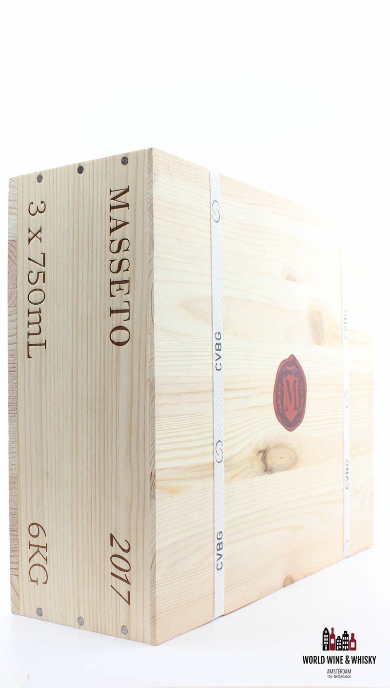 Tenuta dell Ornellaia Masseto 2017 (3-bottles OWC) - WORLD WINE WHISKY 