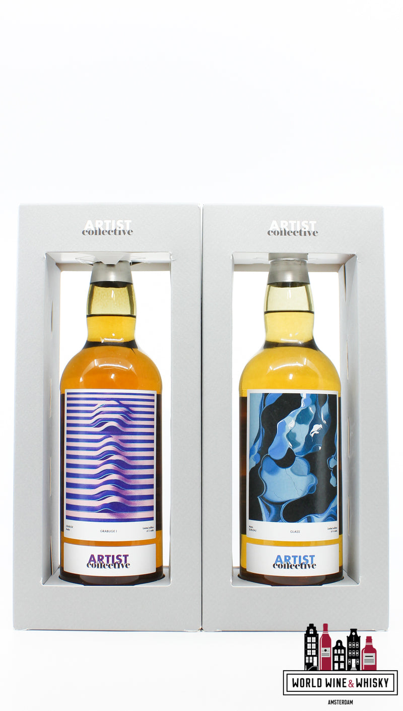 The Artist Collective #5 - La Maison du Whisky - full set of 6 bottles - WORLD WINE WHISKY 