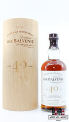 The Balvenie 40 Years Old - Batch 7 48.5% (full set) - WORLD WINE WHISKY 