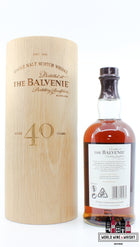 The Balvenie 40 Years Old - Batch 7 48.5% (full set) - WORLD WINE WHISKY 