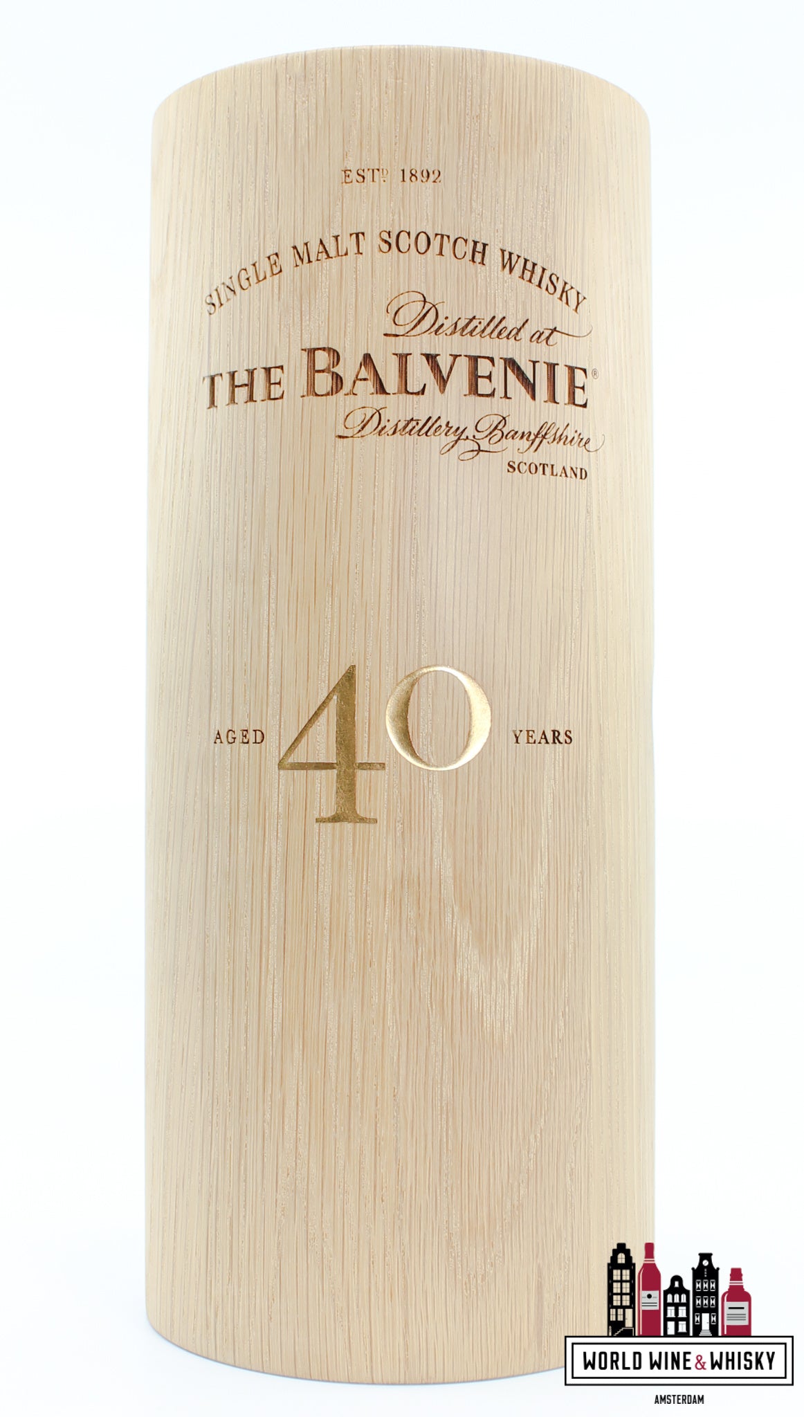 The Balvenie 40 Years Old - Batch 7 48.5% (full set) - WORLD WINE WHISKY 