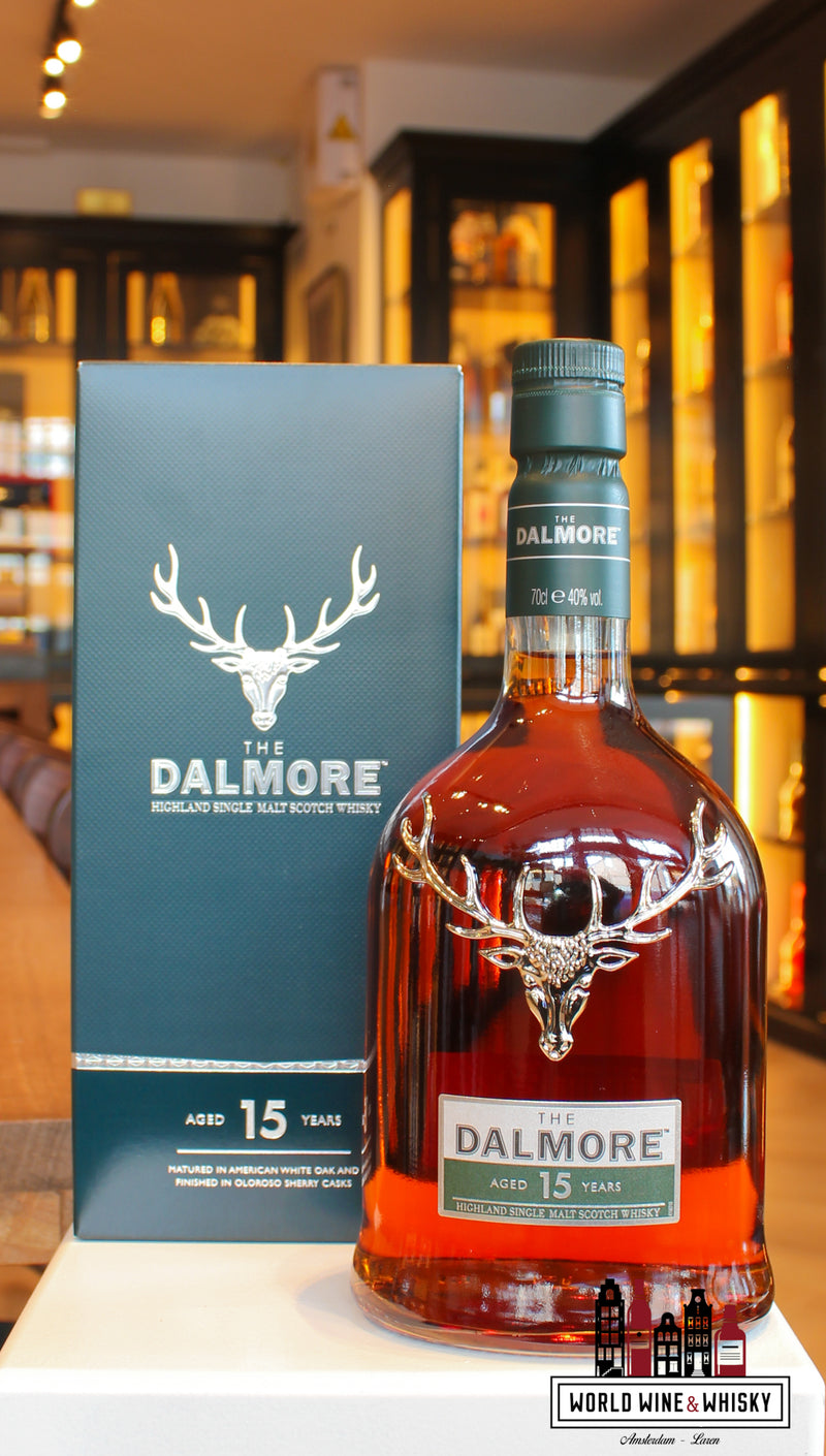 The Dalmore 15 Years Old - Highland Single Malt Scotch Whisky - WORLD WINE WHISKY 
