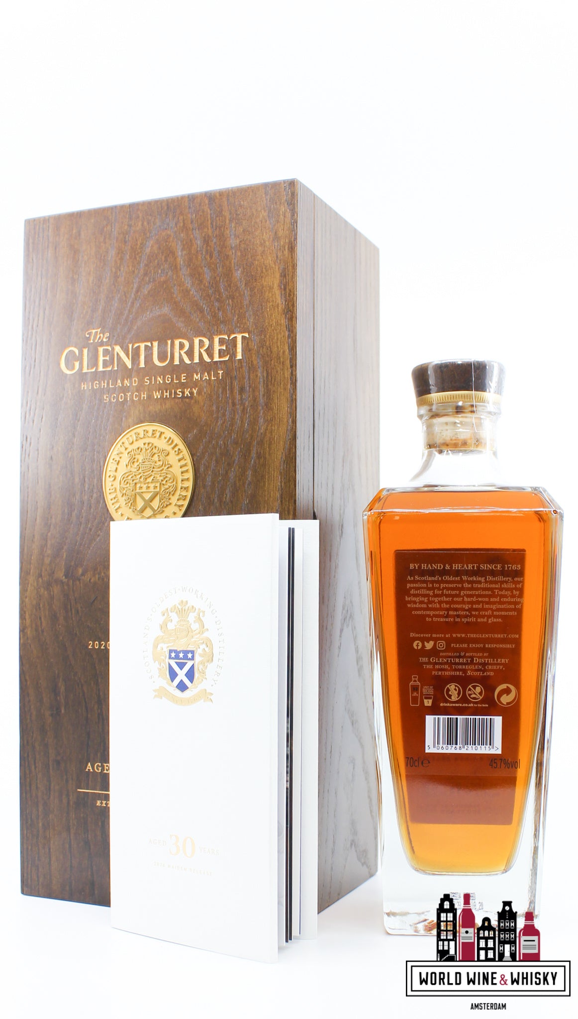 The Glenturret 30 Years Old 2020 Maiden Release 45.7% (1 of 750) - WORLD WINE WHISKY 