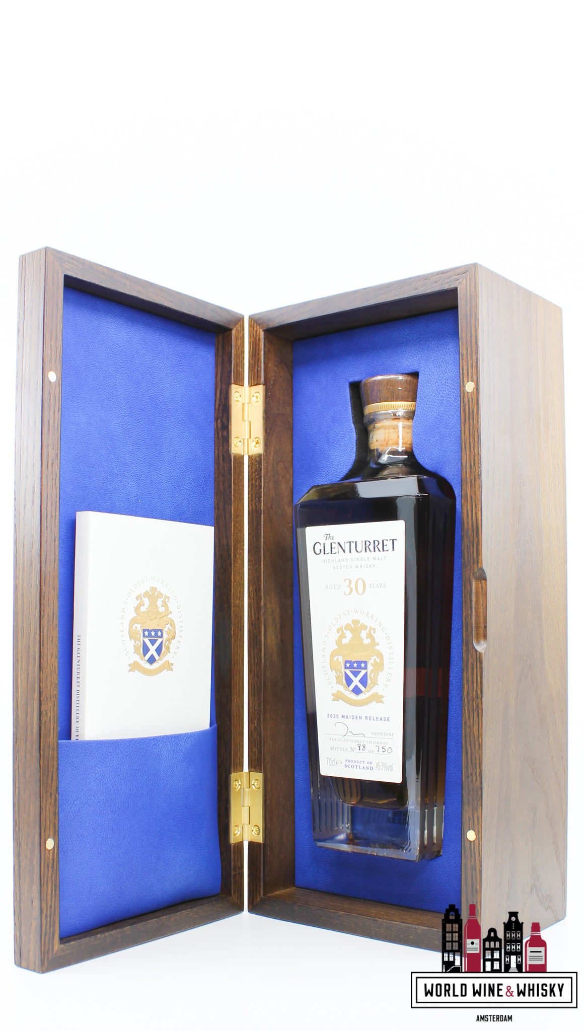 The Glenturret 30 Years Old 2020 Maiden Release 45.7% (1 of 750) - WORLD WINE WHISKY 