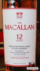 The Macallan 12 Years Old - Sherry Oak Collection - Annual 2025 Release 40% - WORLD WINE WHISKY 