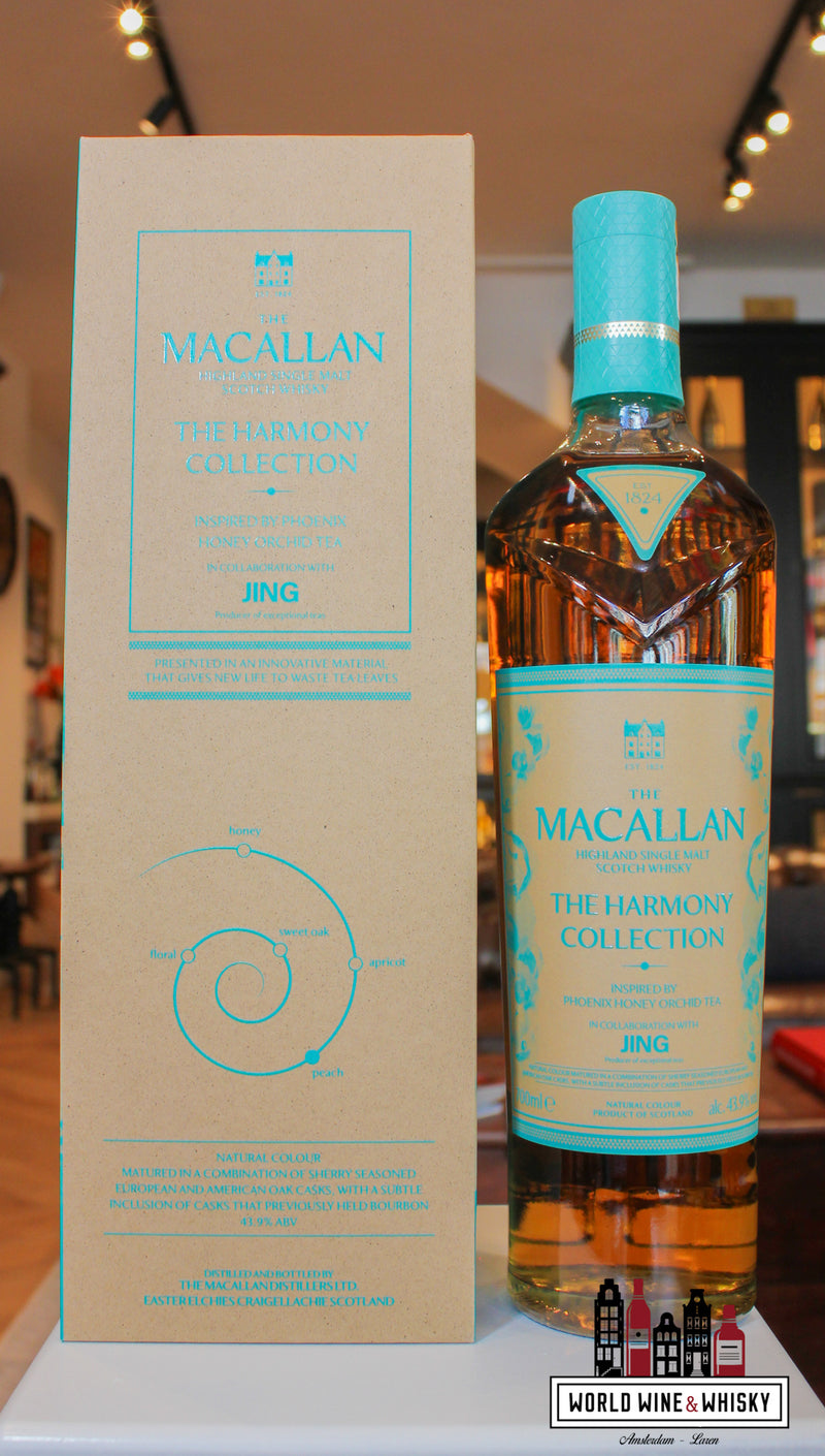 The Macallan 2024 - The Harmony Collection - Inspired by Phoenix Honey Orchid Tea - Collaboration with Jing 43.9% - WORLD WINE WHISKY 