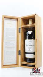 The Macallan 30 Years Old - Sherry Oak Casks - Annual 2024 Release 43% - WORLD WINE WHISKY 