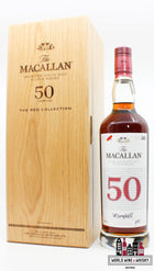 The Macallan 50 Years Old 2020 - The Red Collection 45.1% - WORLD WINE WHISKY 