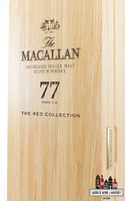 The Macallan 77 Years Old 2022 - The Red Collection 43.2% - WORLD WINE WHISKY 