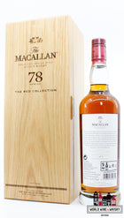 The Macallan 78 Years Old 2020 - The Red Collection 42.2% - WORLD WINE WHISKY 