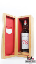 The Macallan 78 Years Old 2020 - The Red Collection 42.2% - WORLD WINE WHISKY 
