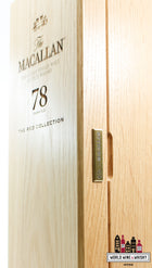 The Macallan 78 Years Old 2020 - The Red Collection 42.2% - WORLD WINE WHISKY 