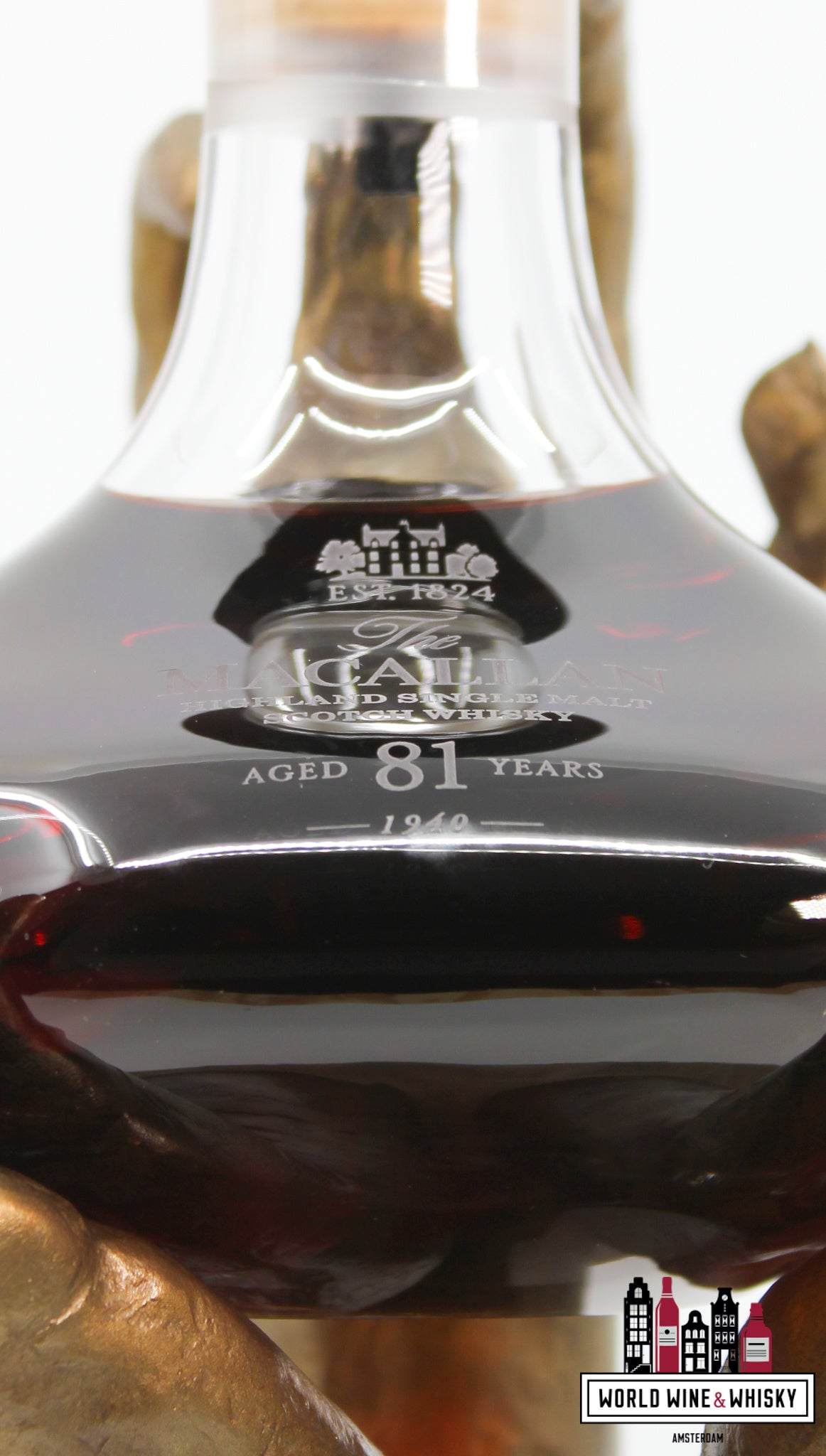 The Macallan 81 Years Old 1940 2021 - The Reach 41.6% (1 of 288) - WORLD WINE WHISKY 