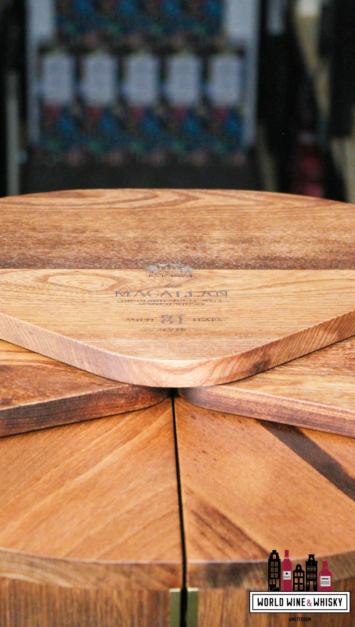 The Macallan 81 Years Old 1940 2021 - The Reach 41.6% (1 of 288) - WORLD WINE WHISKY 