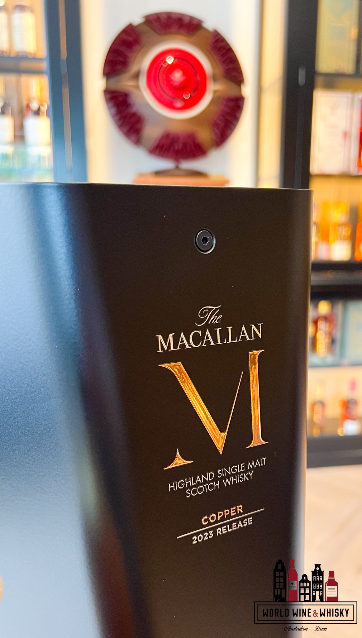 The Macallan M Copper Decanter 2023 42% - WORLD WINE WHISKY 