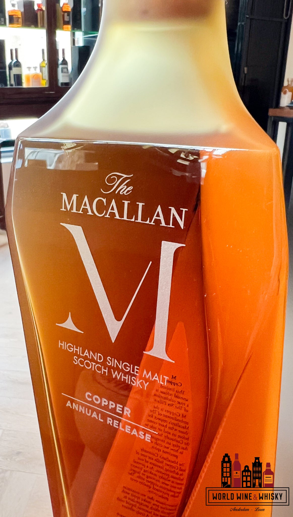 The Macallan M Copper Decanter 2023 42% - WORLD WINE WHISKY 