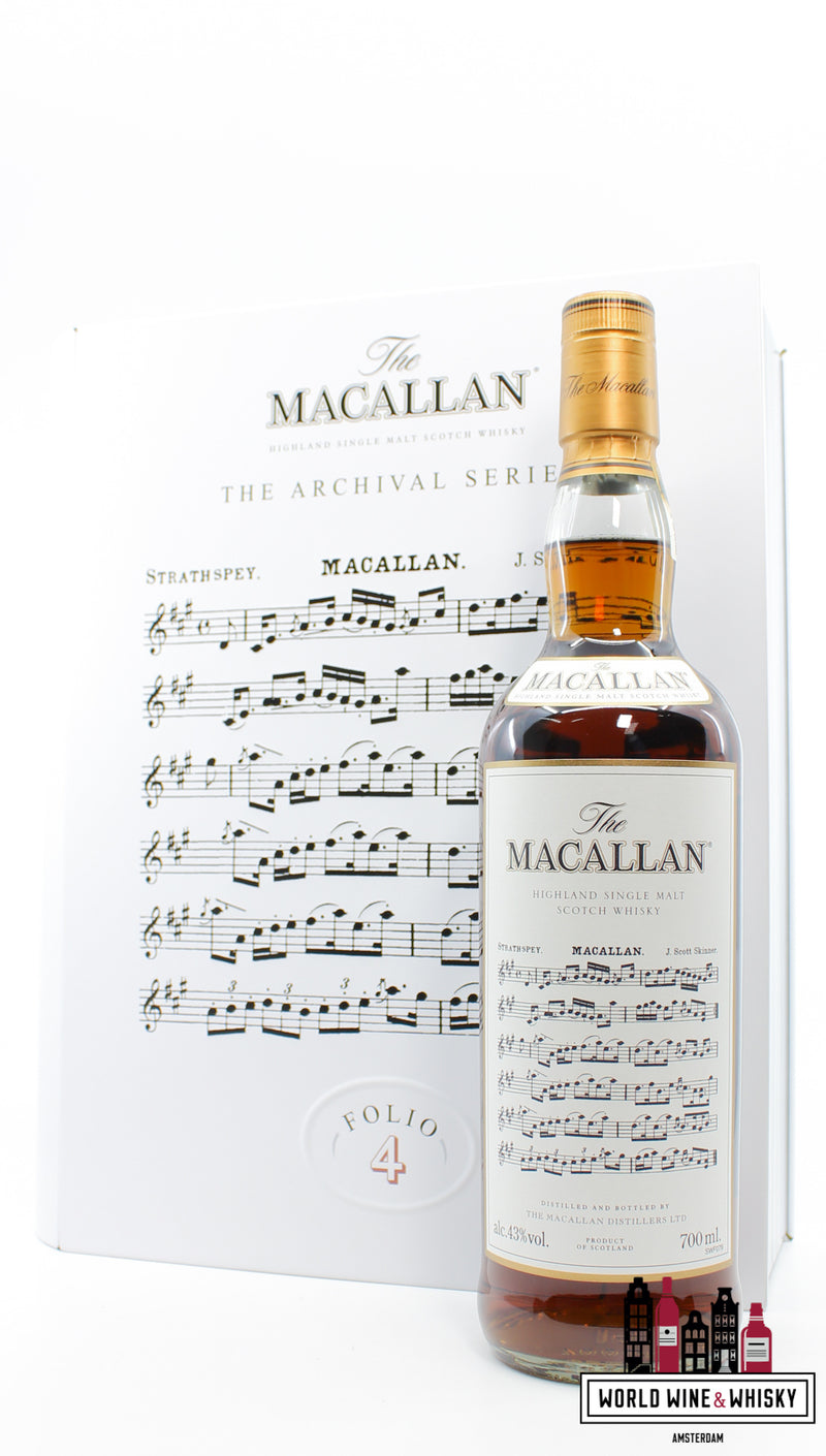 The Macallan The Archival Series - Folio 4 43% - WORLD WINE WHISKY 