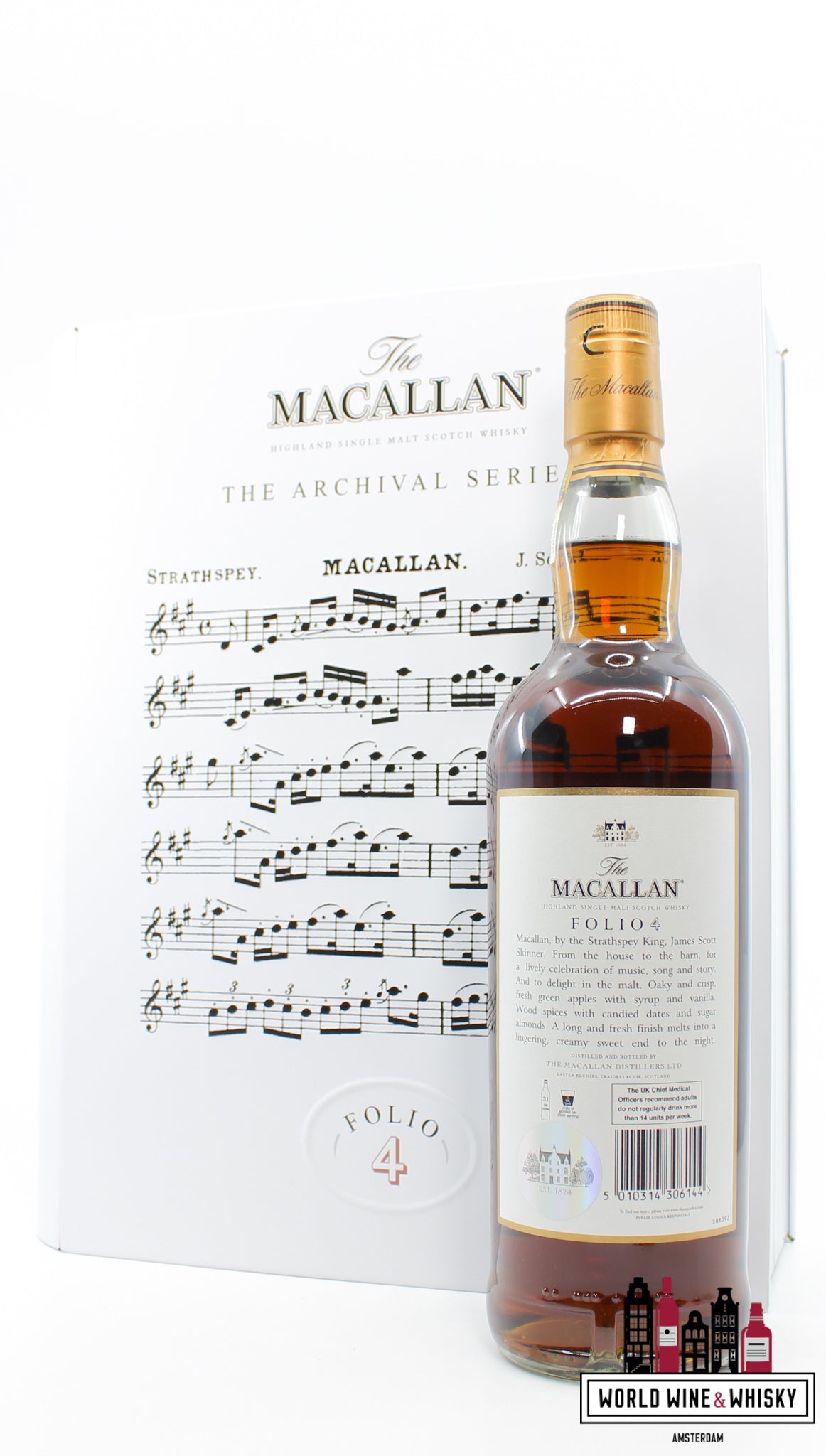 The Macallan The Archival Series - Folio 4 43% - WORLD WINE WHISKY 