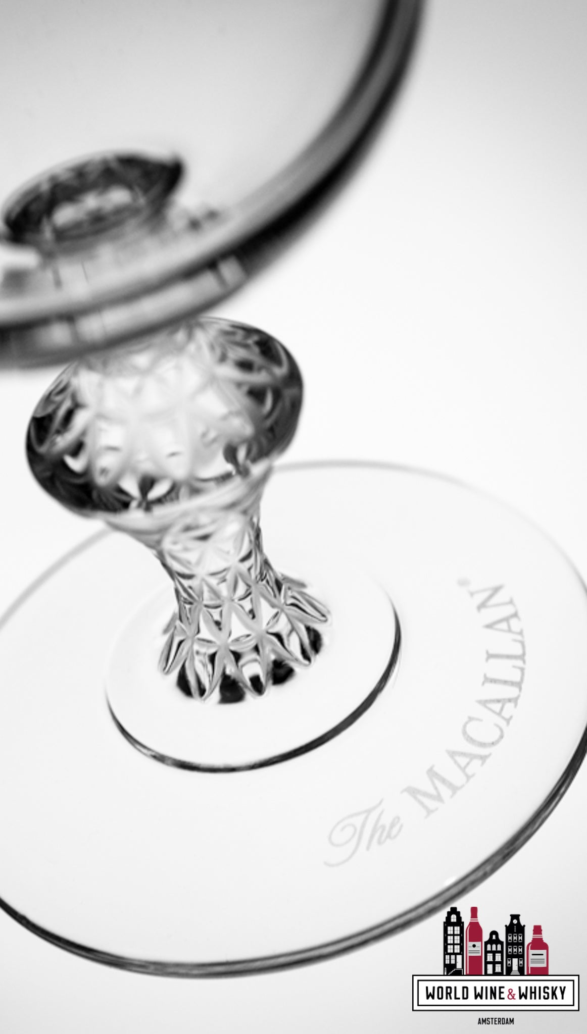 Handmade luxury the Macallan in Lalique Crystal whisky glass