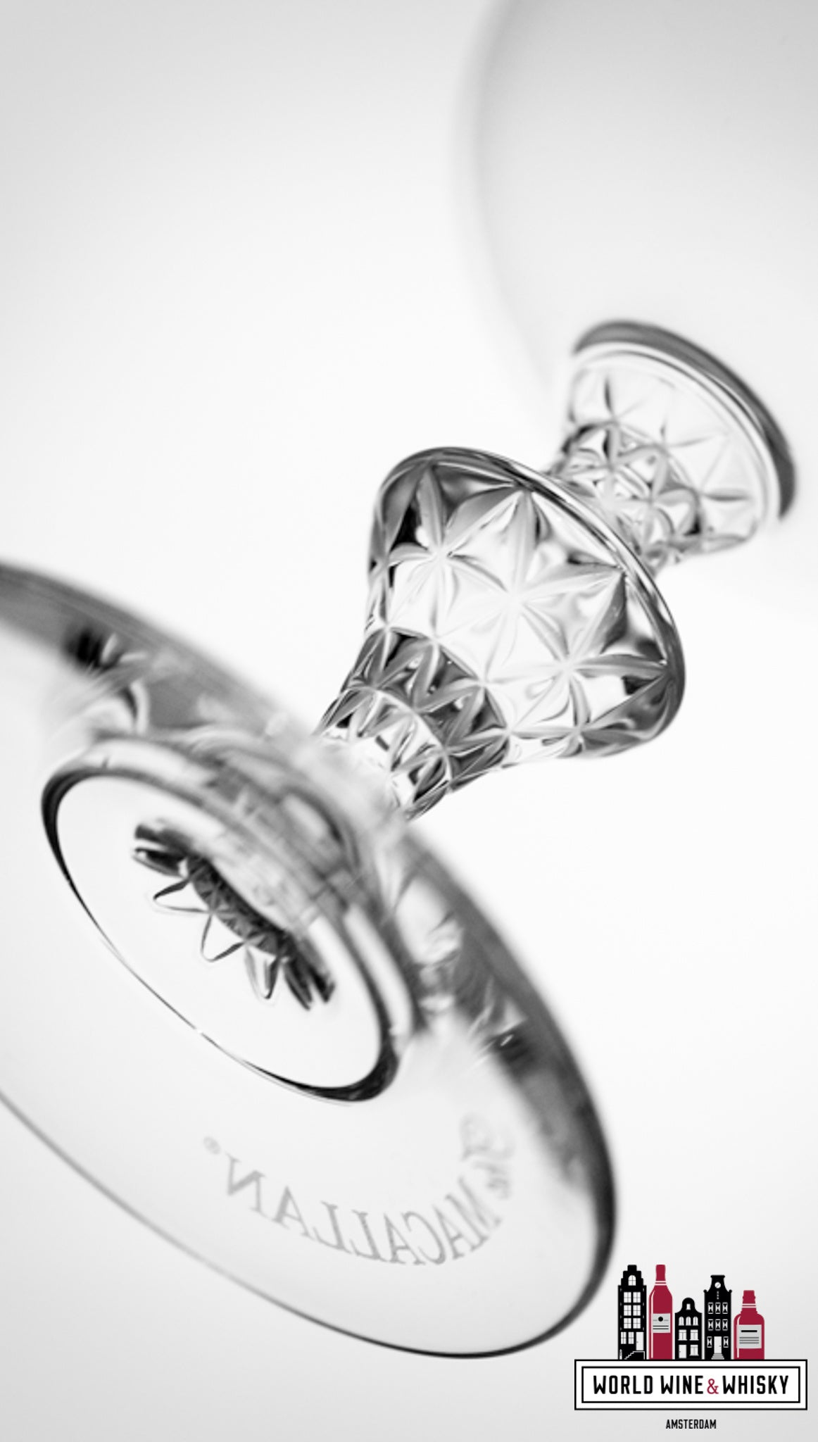 Handmade luxury the Macallan in Lalique Crystal whisky glass