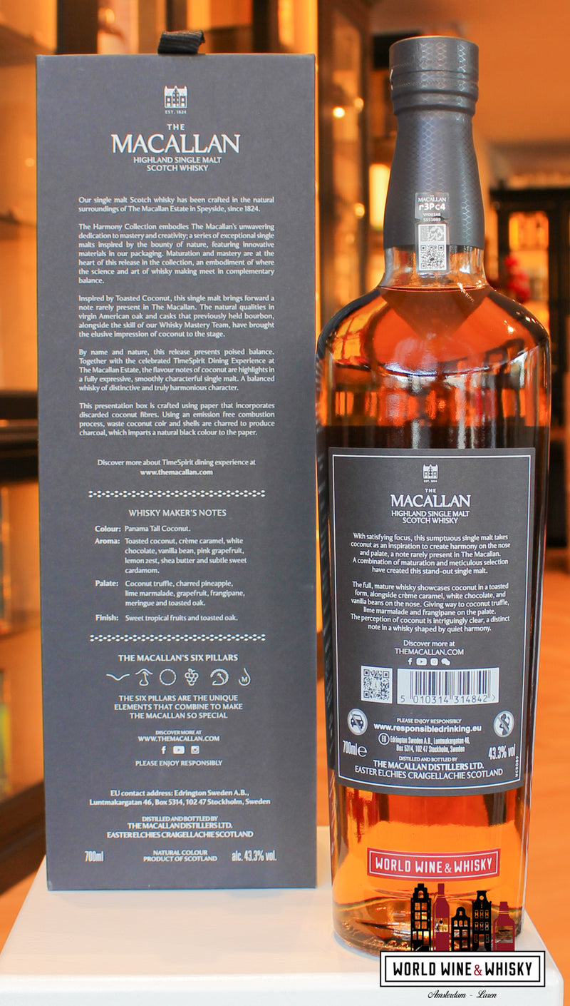 The Macallan - The Harmony Collection - Inspired by Toasted Coconut (Global Travel Exclusive) 43.3% whisky 2 