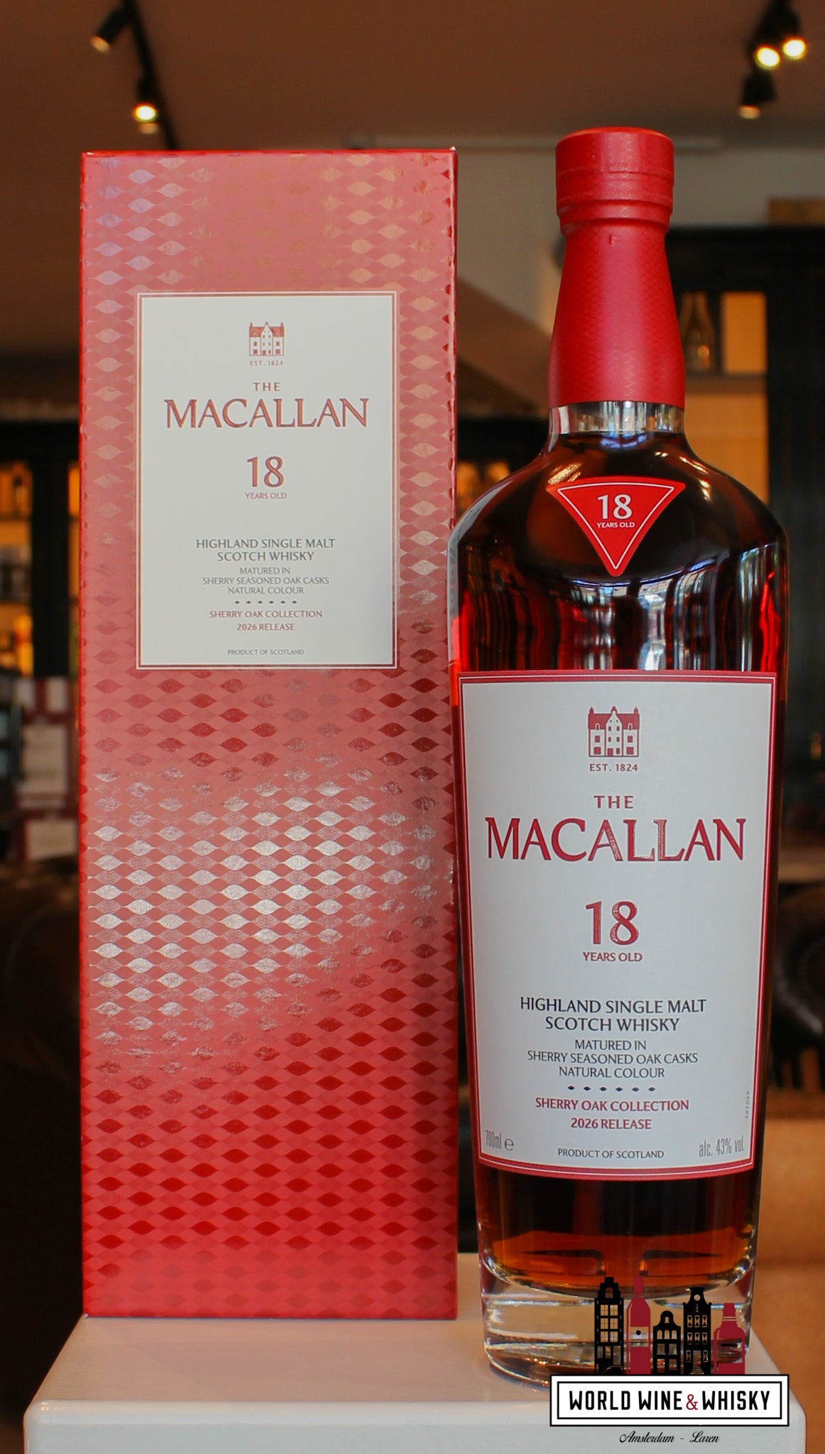 The Macallan 18 Years Old - Sherry Oak Collection 2026 Release whisky 1 
