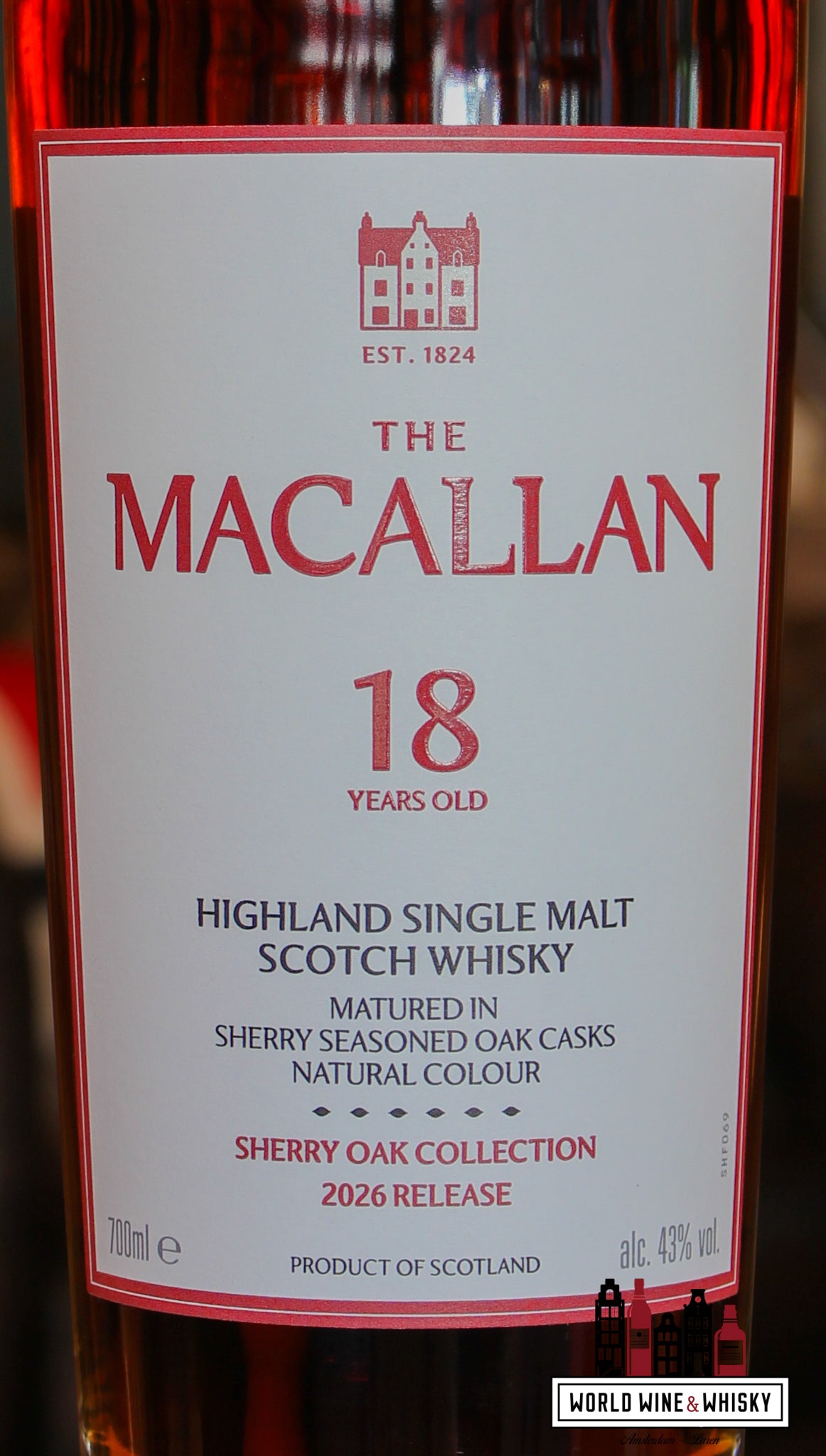 The Macallan 18 Years Old - Sherry Oak Collection 2026 Release whisky 5