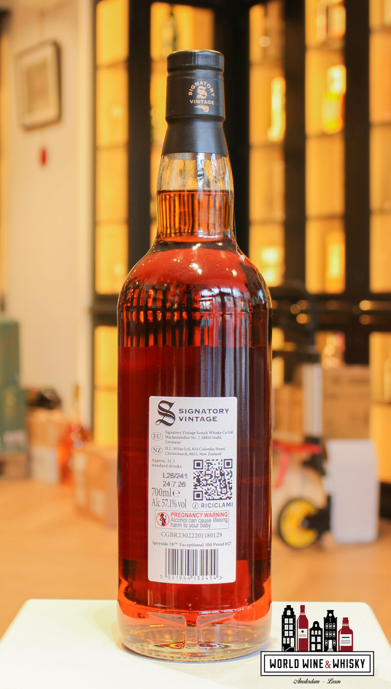 The Macallan 18 Years Old 2026 - Exceptional Cask - Signatory Vintage 57.1% whisky 2 
