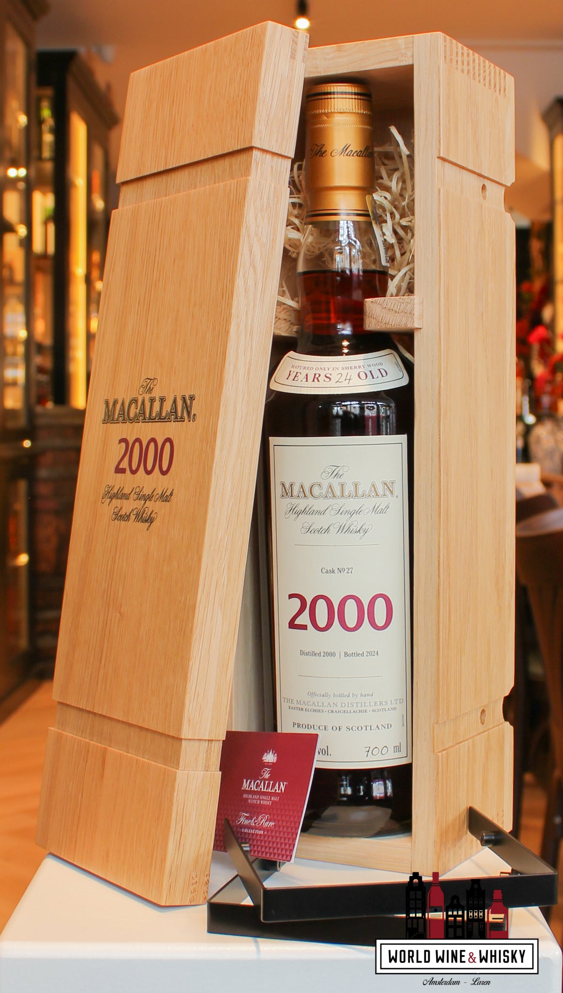 The Macallan 24 Years Old 2000 2024 - Fine & Rare 55% Cask 27