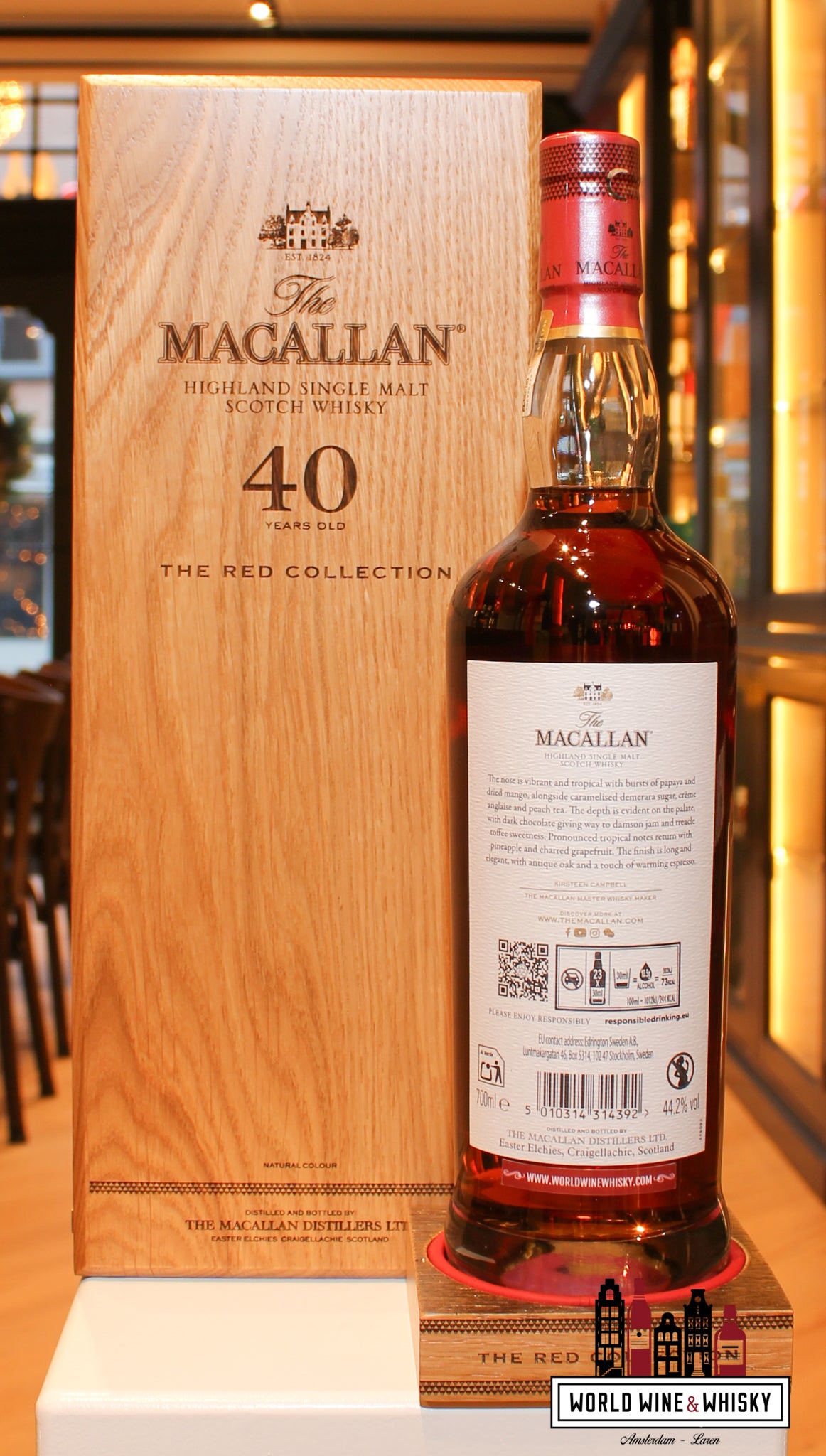 The Macallan 40 Years Old 2025 - The Red Collection 44.2% 2