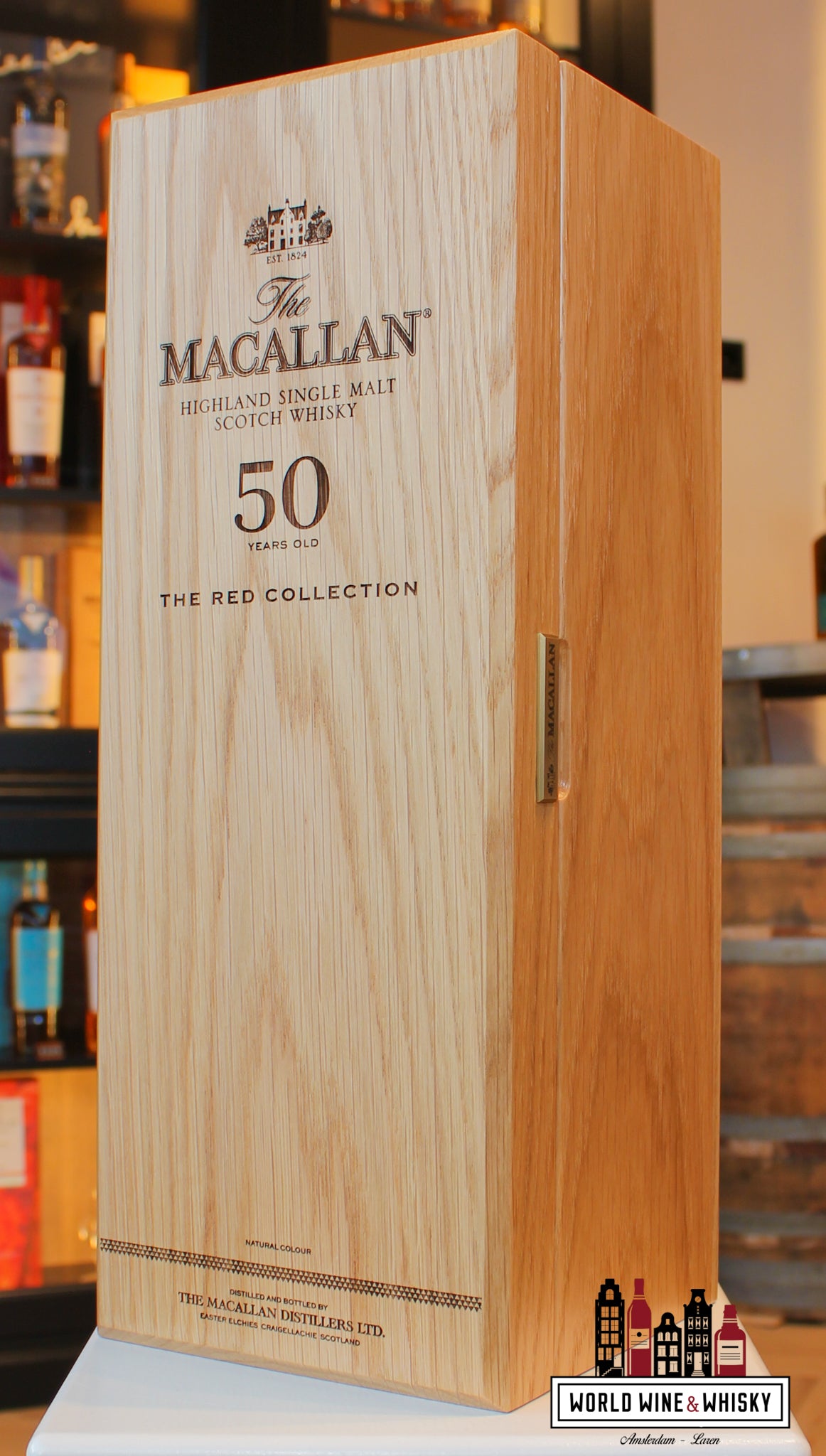 The Macallan 50 Years Old 2025 - The Red Collection 43.5% Wine Wine Whisky