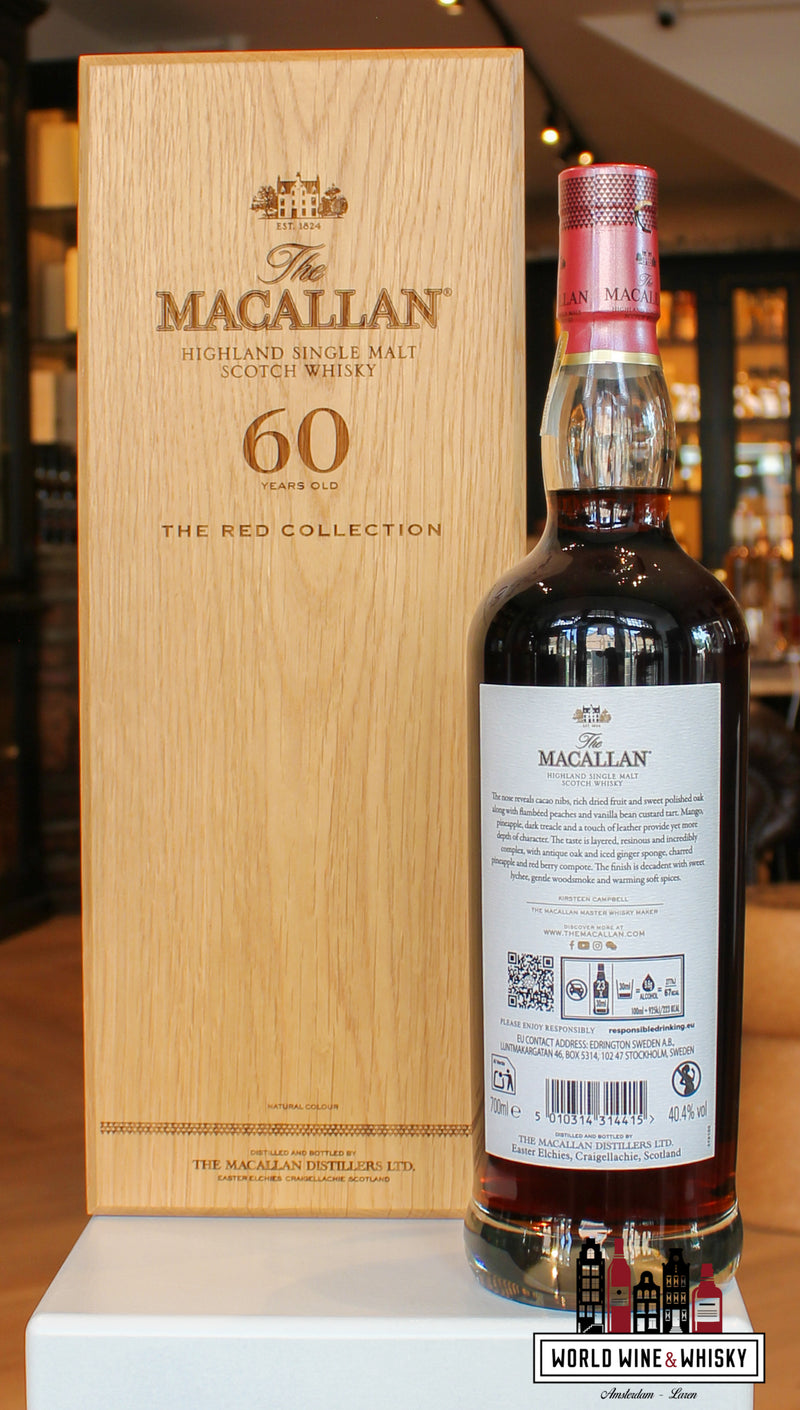 The Macallan 60 Years Old - The Red Collection whisky 2 
