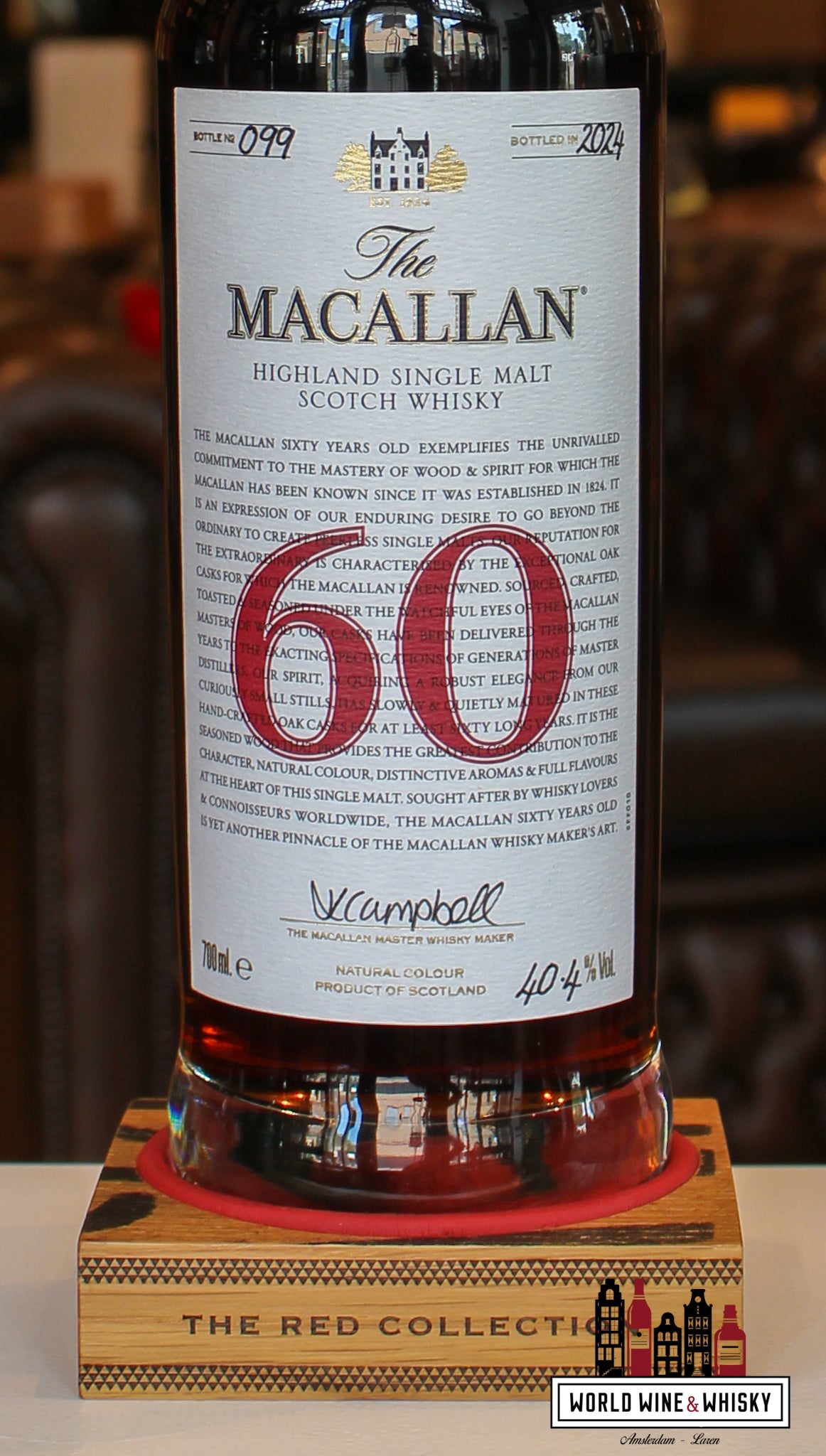 The Macallan 60 Years Old - The Red Collection whisky 3