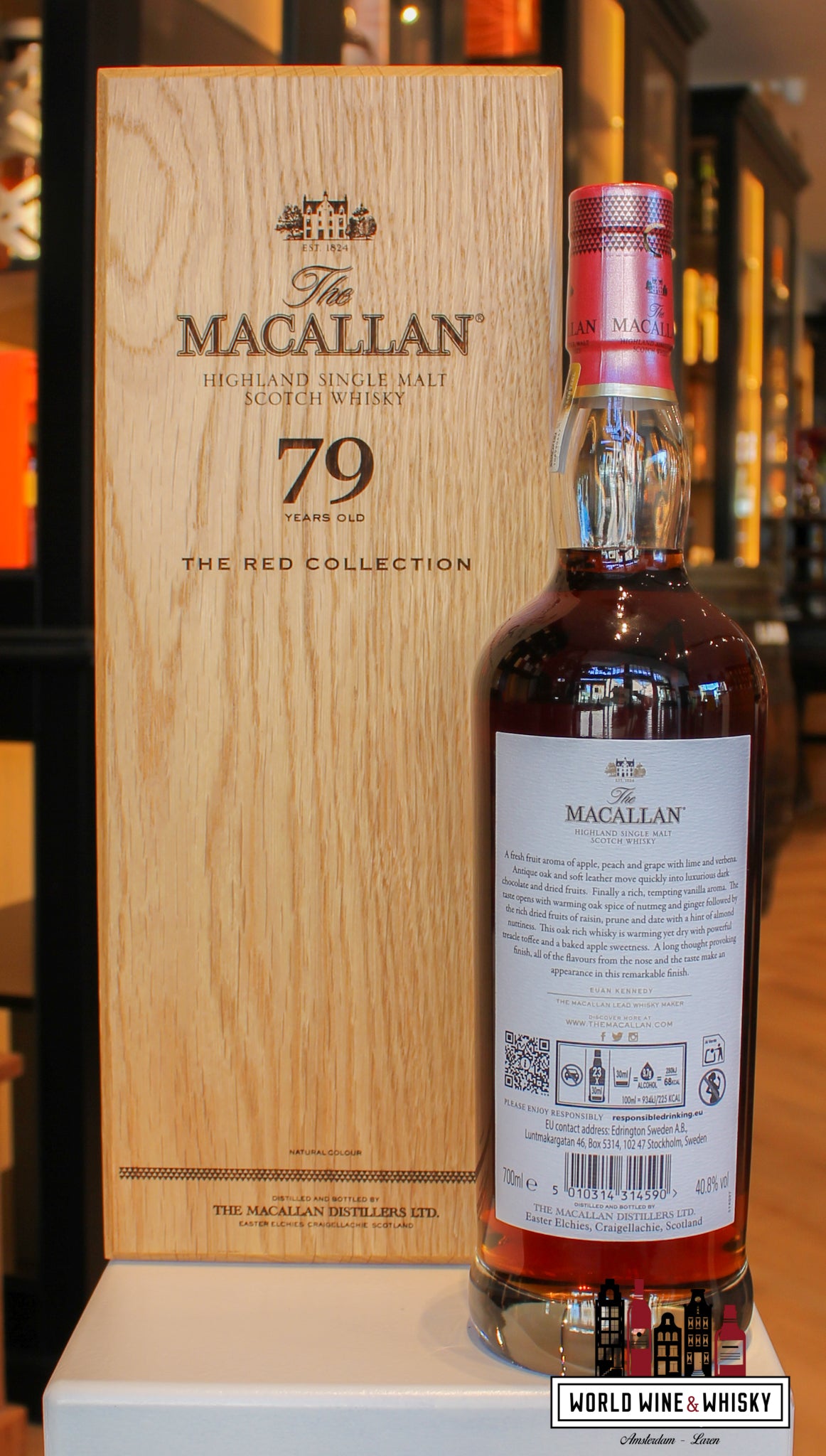 The Macallan 79 Years Old - The Red Collection 40.8% whisky 2