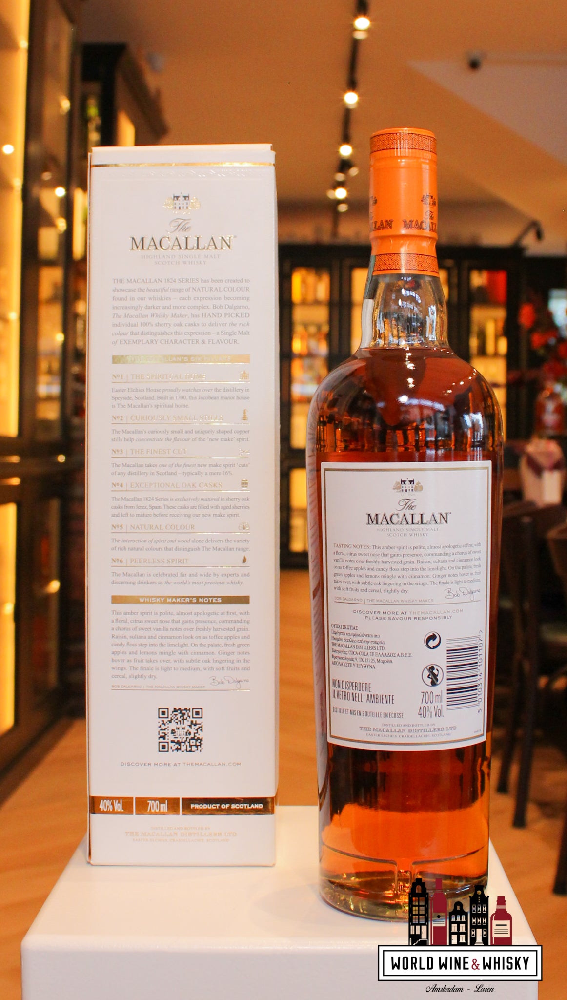 The Macallan Amber Whisky - 1824 Series Single Malt | World Wine
