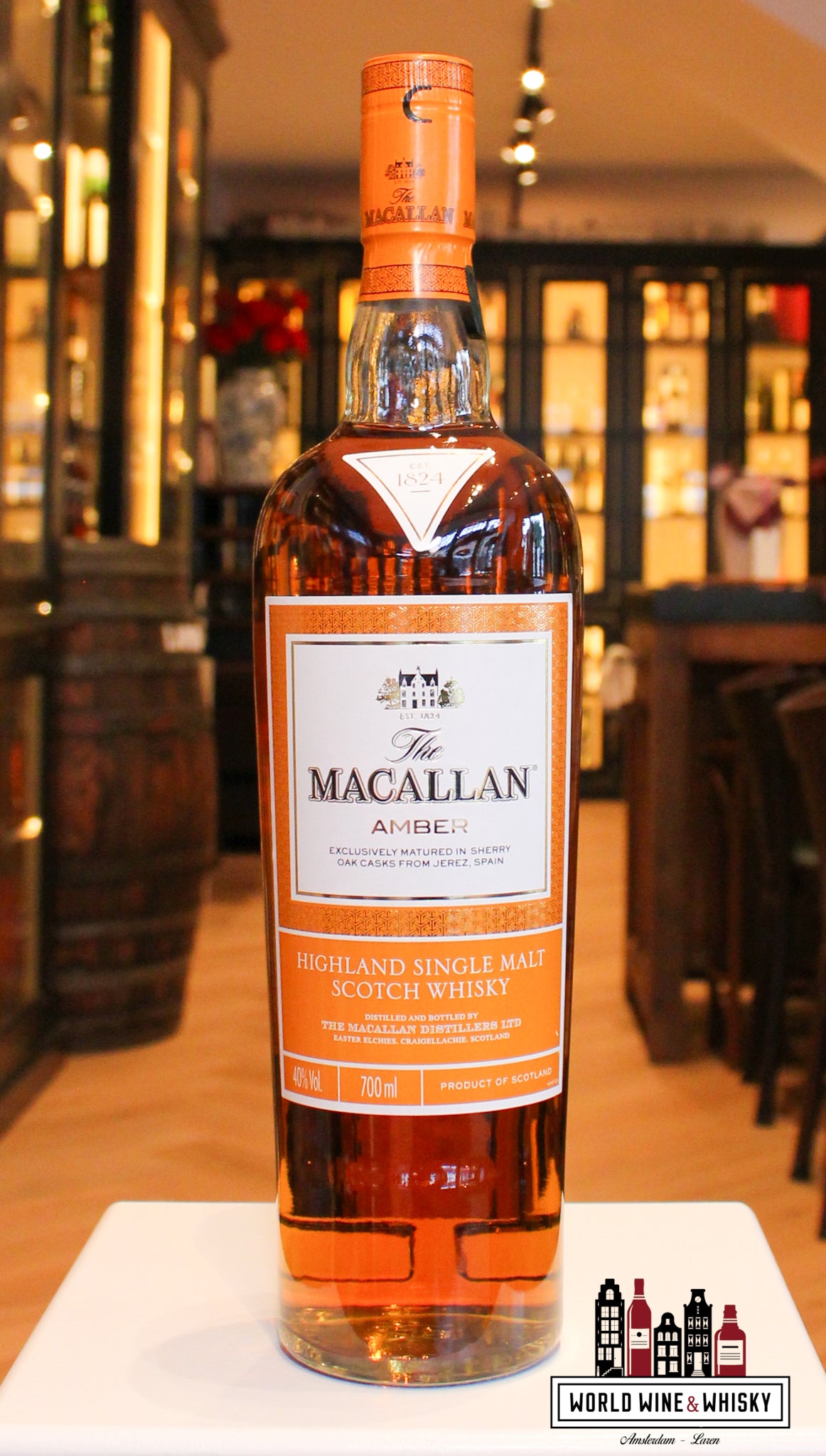 The Macallan Amber Whisky - 1824 Series Single Malt | World Wine