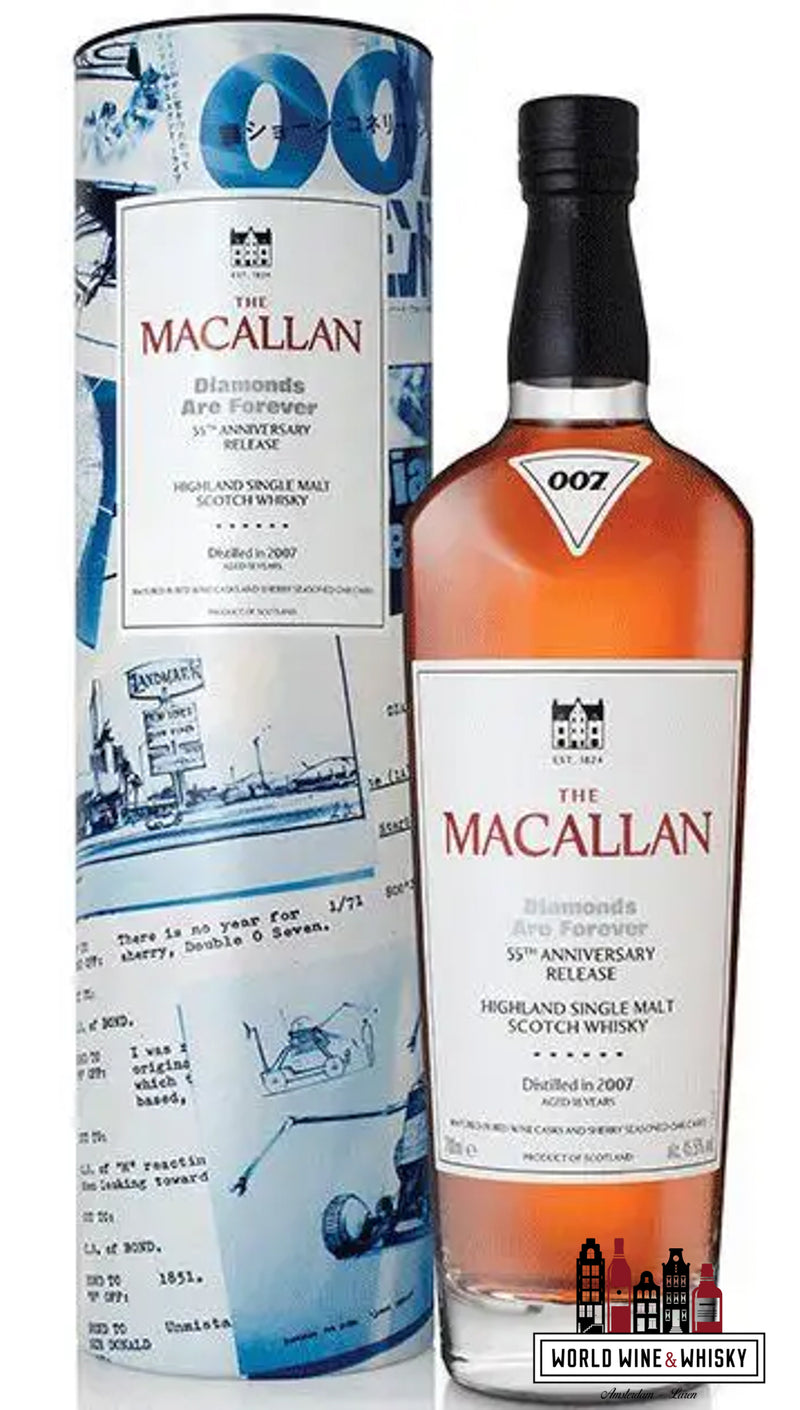 The Macallan Diamonds Are Forever 55th anniversary release 45.5%