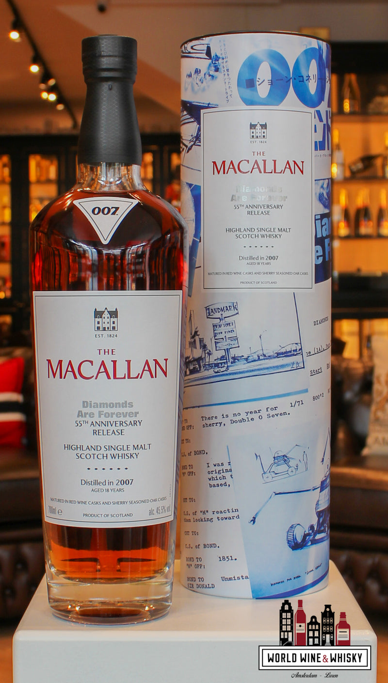 The Macallan Diamonds Are Forever 55th anniversary release 45.5% whisky