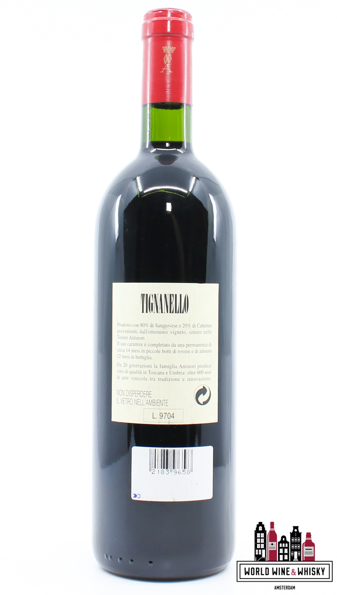 Tignanello 1994 - Marchesi Antinori - WORLD WINE WHISKY 