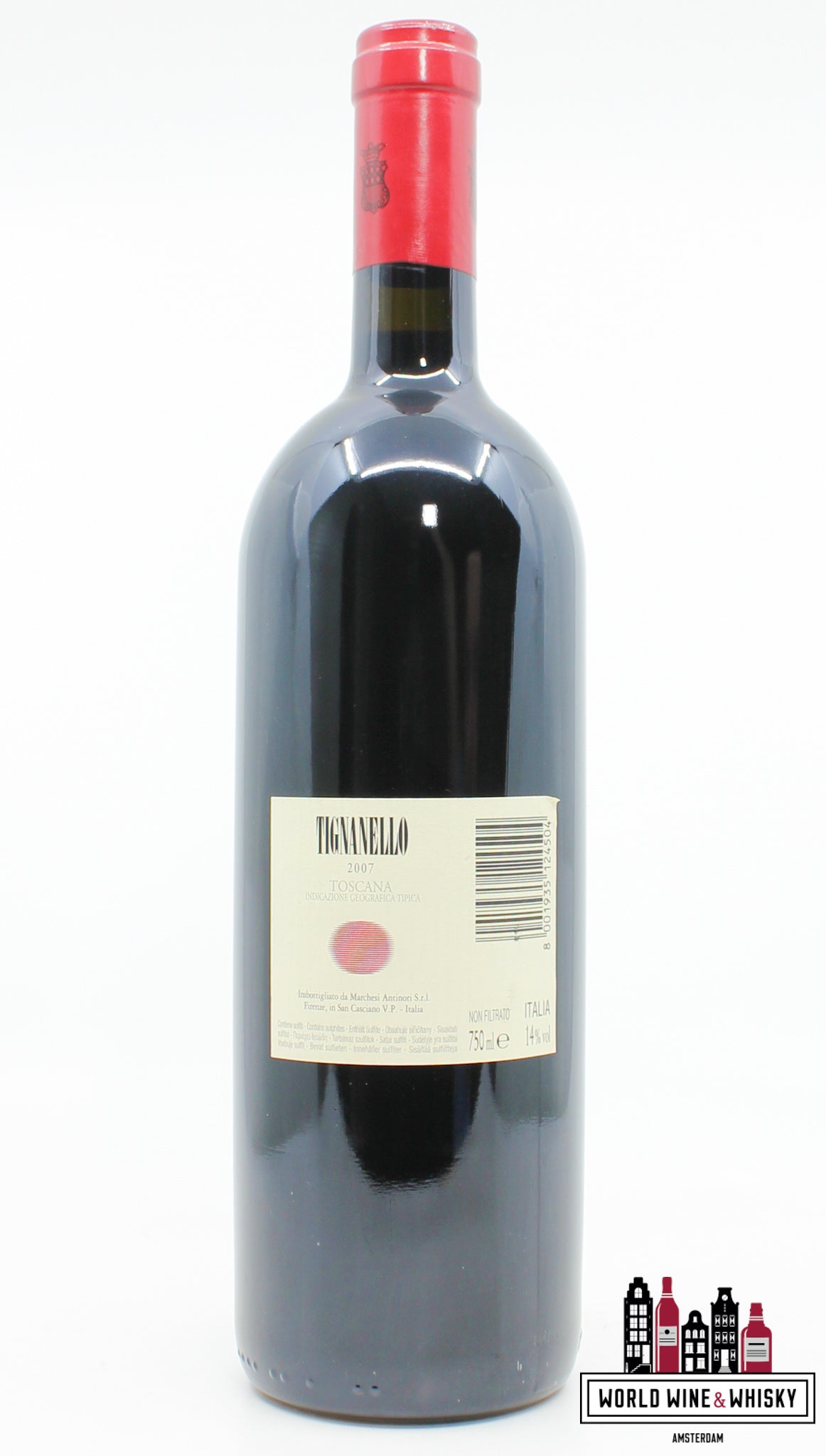 Tignanello 2007 - Marchesi Antinori - WORLD WINE WHISKY 