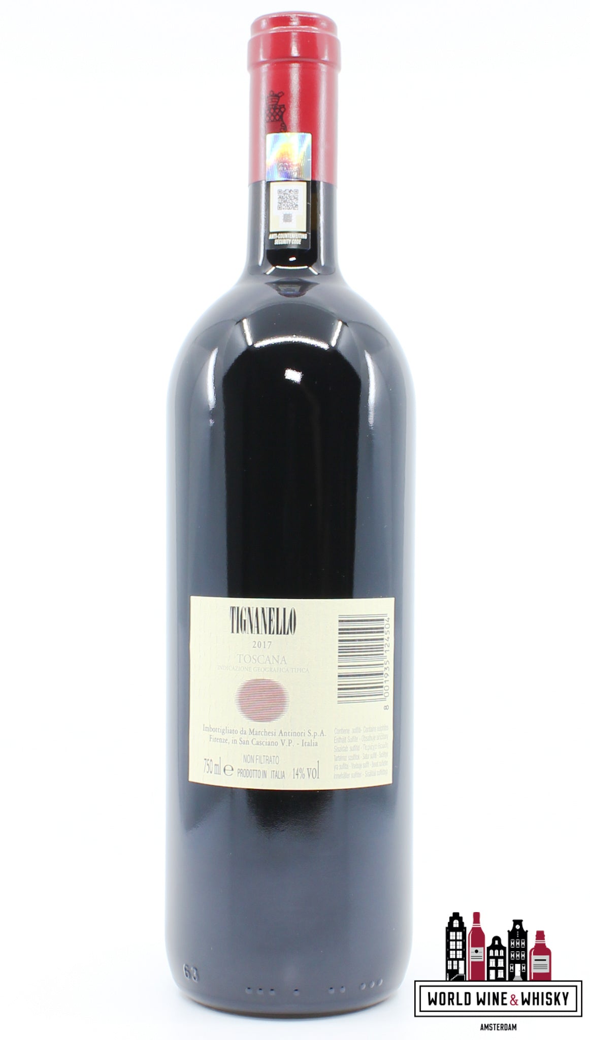 Tignanello 2017 - Marchesi Antinori (96 Parker Points) - WORLD WINE WHISKY 