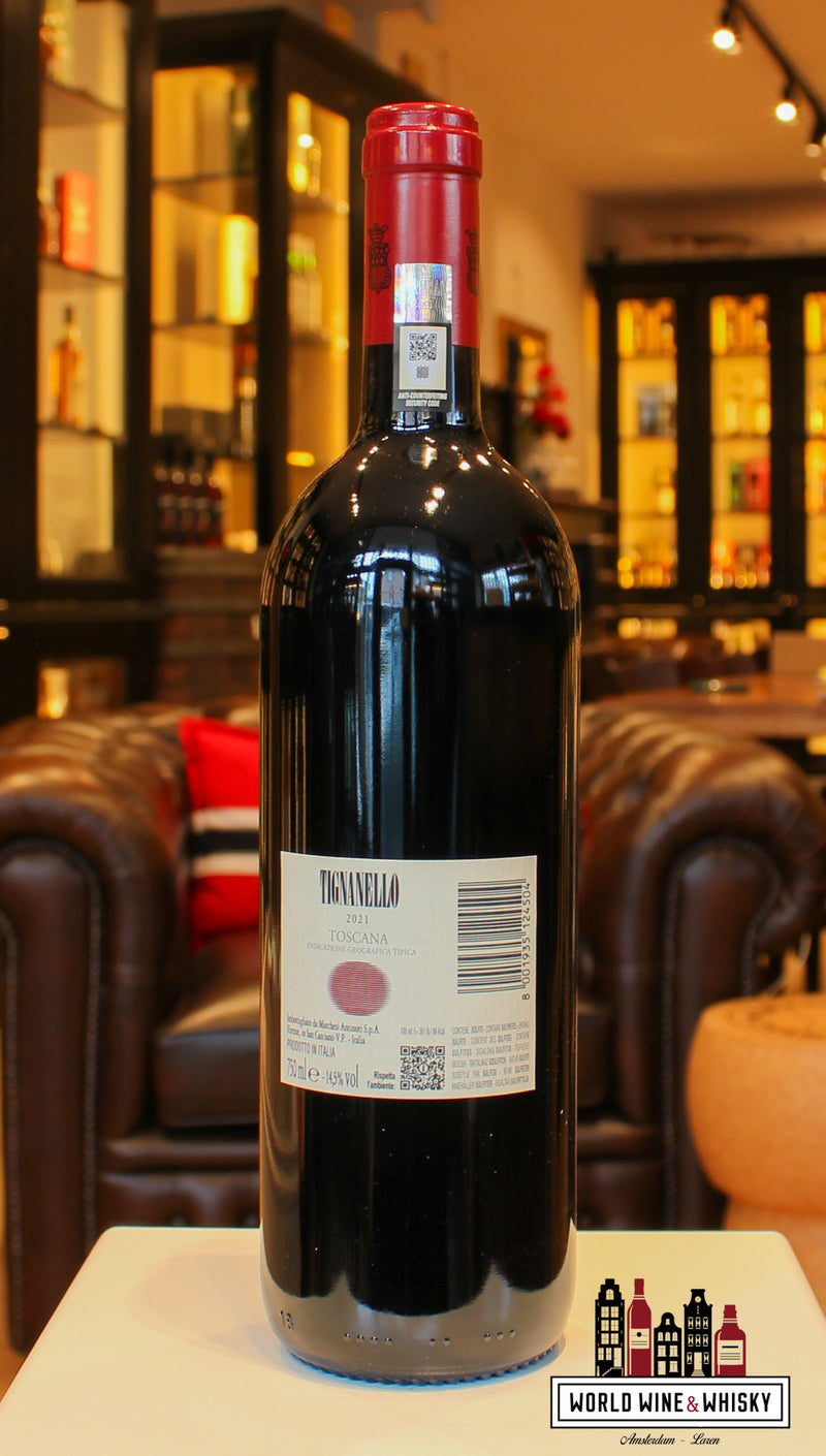 Tignanello 2021 - Marchesi Antinori red wine 98 parker