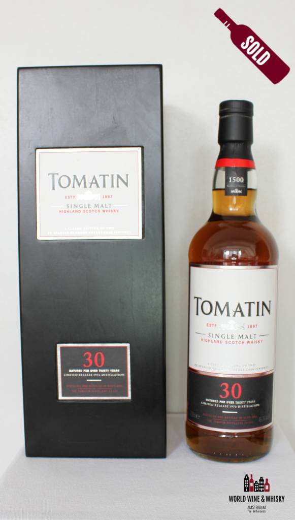 Tomatin 30 Years Old 1976 2007 49.3% - WORLD WINE WHISKY 