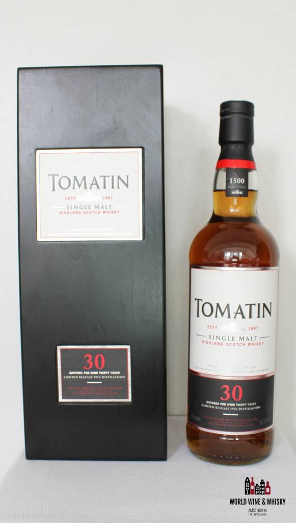 Tomatin 30 Years Old 1976 2007 49.3% - WORLD WINE WHISKY 