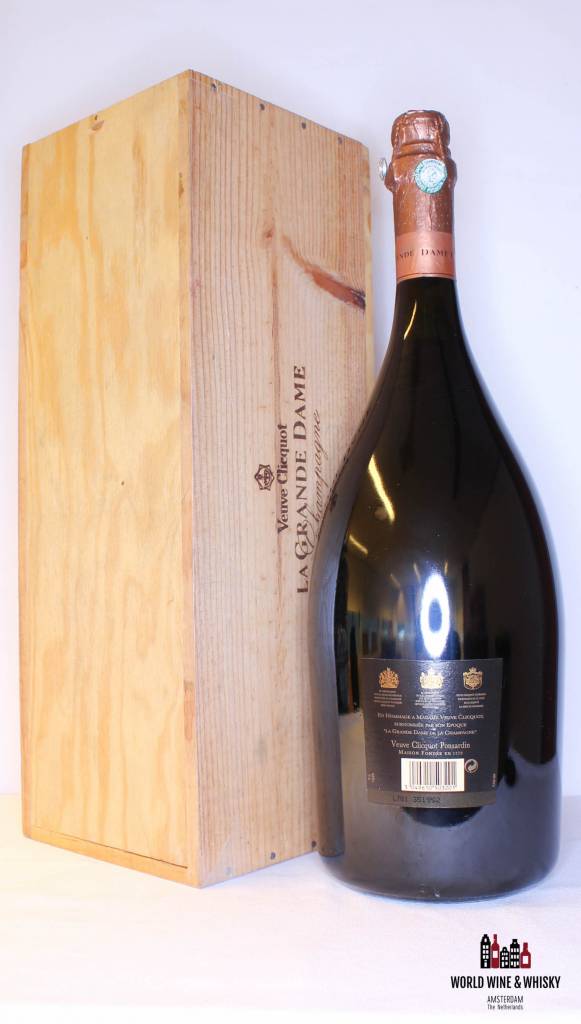 Veuve Clicquot Ponsardin - La Grande Dame Rosé 1990 Champagne Brut 3L (3000 ml) - WORLD WINE WHISKY 