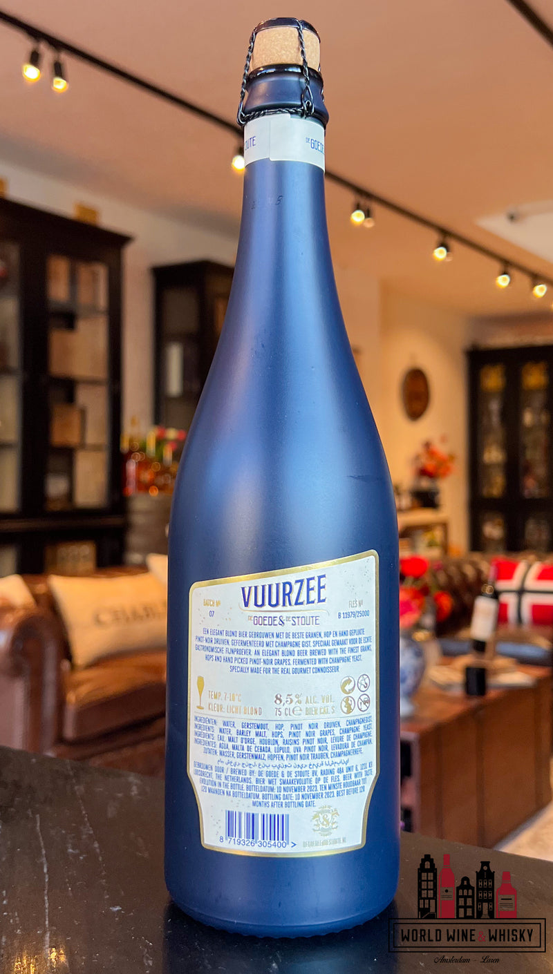 Vuurzee - de Goede en de Stoute - Cuvée de Prestige 8,5% - WORLD WINE WHISKY 