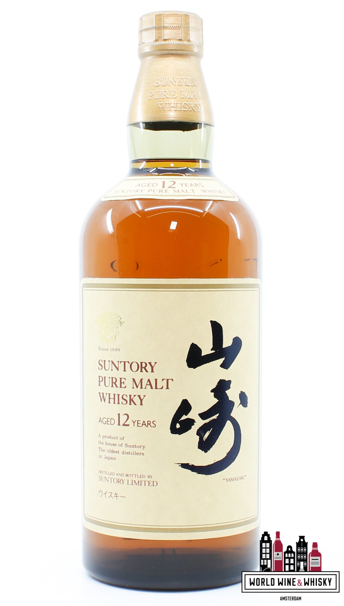 Yamazaki 12 Years Old - Suntory Pure Malt Whisky 43% 750ml - WORLD WINE WHISKY 
