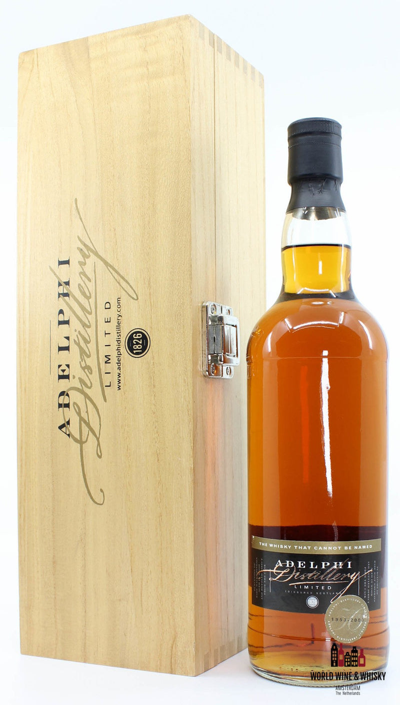 Adelphi 50 Years Old 1953 2003 De whisky die niet benoemd kan worden - Cask 1668 54,3%